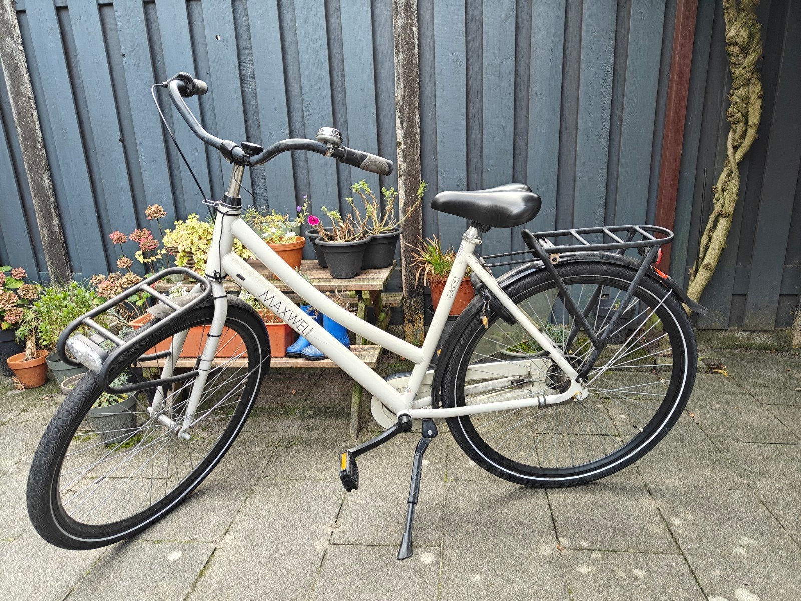 Fiets met voordrager, Fietsen en Brommers, Terugtraprem, Gebruikt, Versnellingen, 50 tot 53 cm