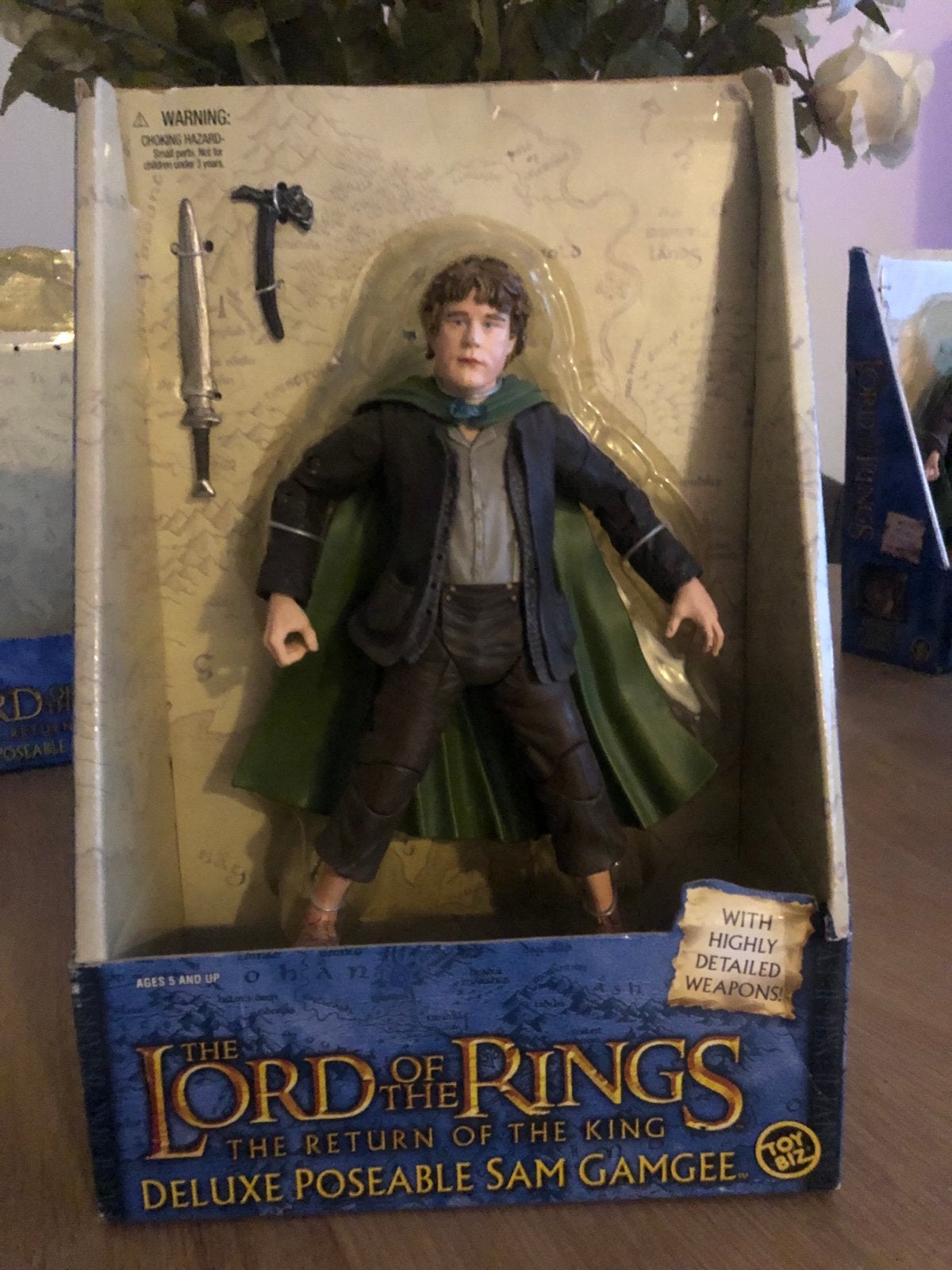 Lord of the Rings Sam Gamgee figure toybiz - Nieuw, Verzamelen, Ophalen of Verzenden, Nieuw, Actiefiguurtje