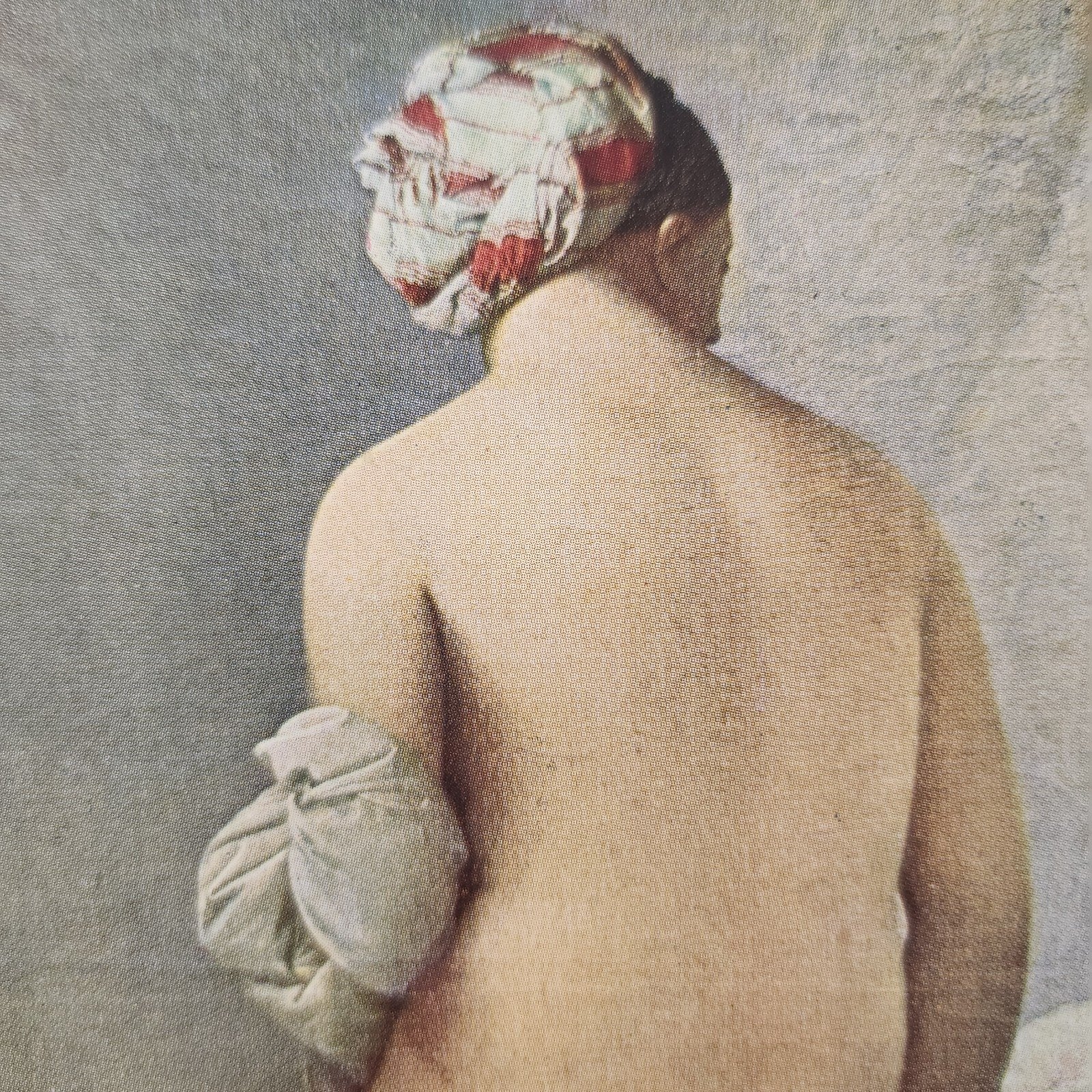 Kunstkaart J. Ingres - La Baigneuse, Verzenden, 1960 tot 1980, Ongelopen, Cultuur en Media