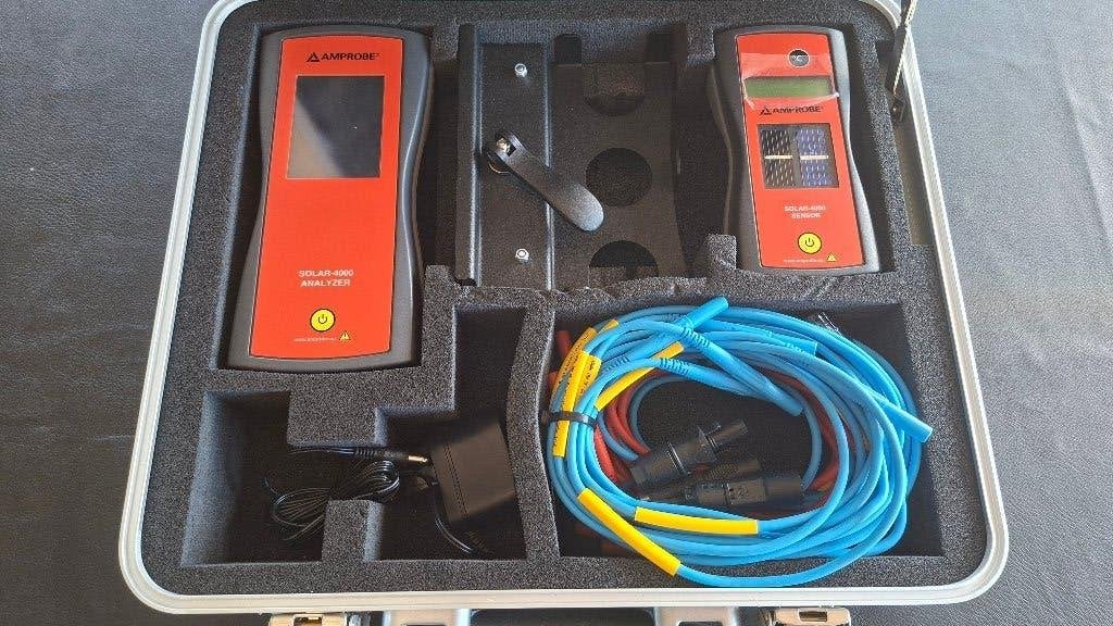 Amprobe Solar 4000 Analyser + Sensor, ., Ophalen of Verzenden, Zo goed als nieuw, .