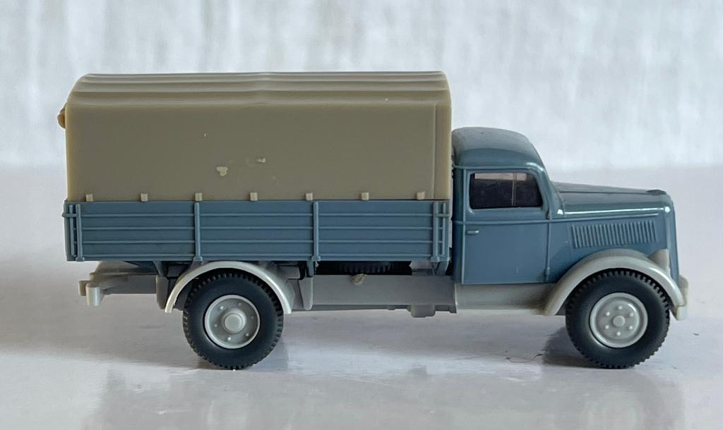 Wiking: Opel Blitz blauw, Ophalen of Verzenden, Zo goed als nieuw, Auto, Wiking
