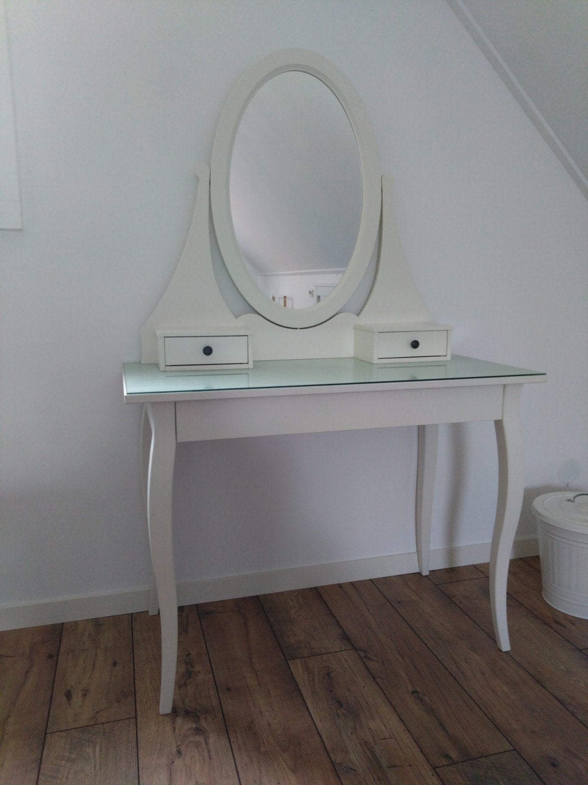 KAPTAFEL VAN IKEA (HEMNES) IN PRIMA CONDITIE, Ophalen, 50 tot 100 cm, Minder dan 100 cm