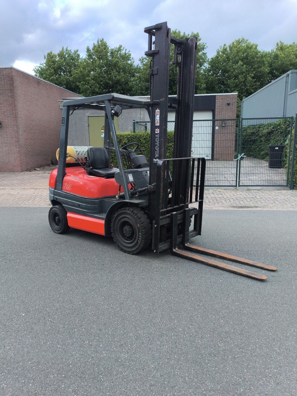 Heftruck Toyota 2.5 ton gratis levering, 2000 tot 3000 kg, Ophalen of Verzenden, Diesel, Heftruck