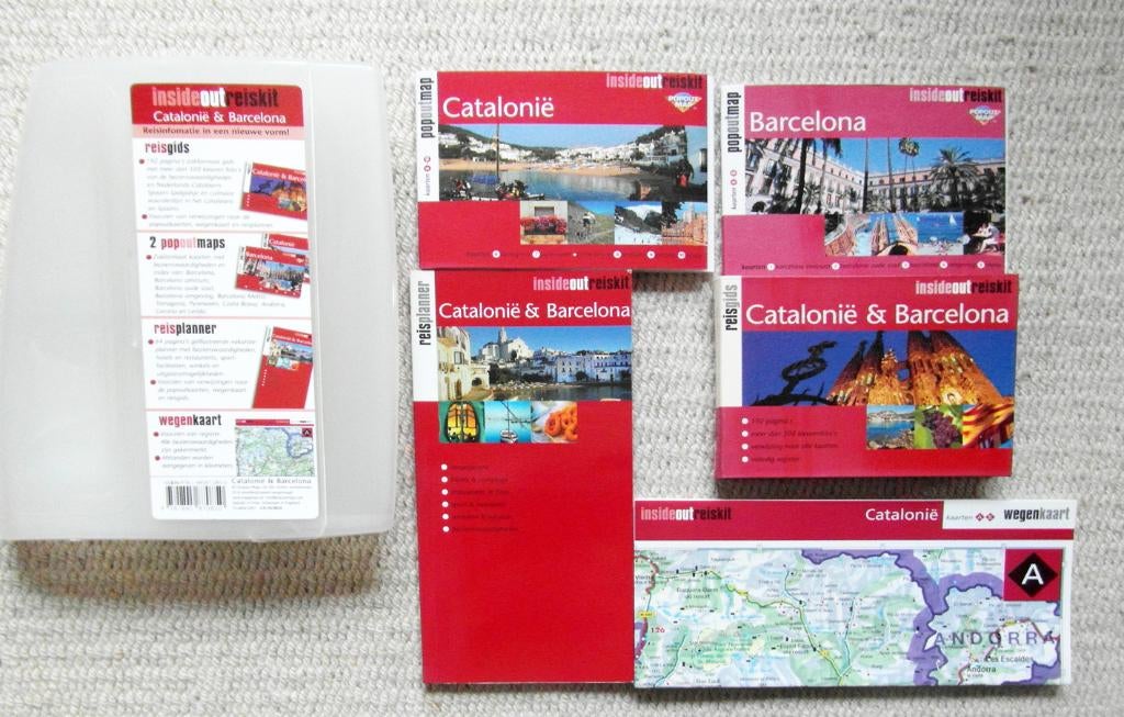 Insideout reiskit: CATALONIË & BARCELONA, Boeken, Reisgidsen, Overige merken, Europa, Ophalen of Verzenden, Zo goed als nieuw