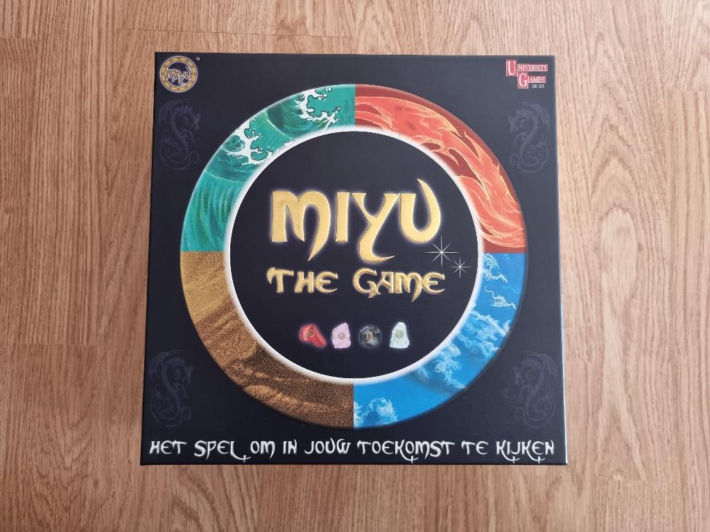 Bordspel / Miyu of Tina, Hobby en Vrije tijd, Gezelschapsspellen | Bordspellen, Verzenden, Gebruikt