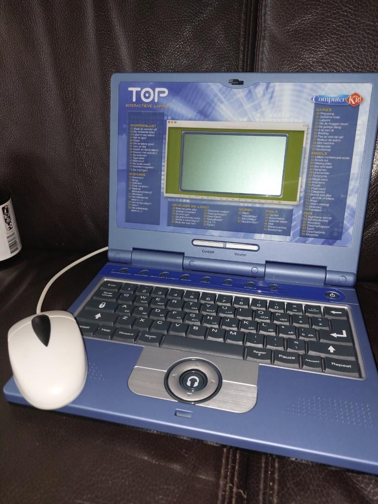 Clementoni computer computer kid. kindercomputer leerspellen, Ophalen of Verzenden
