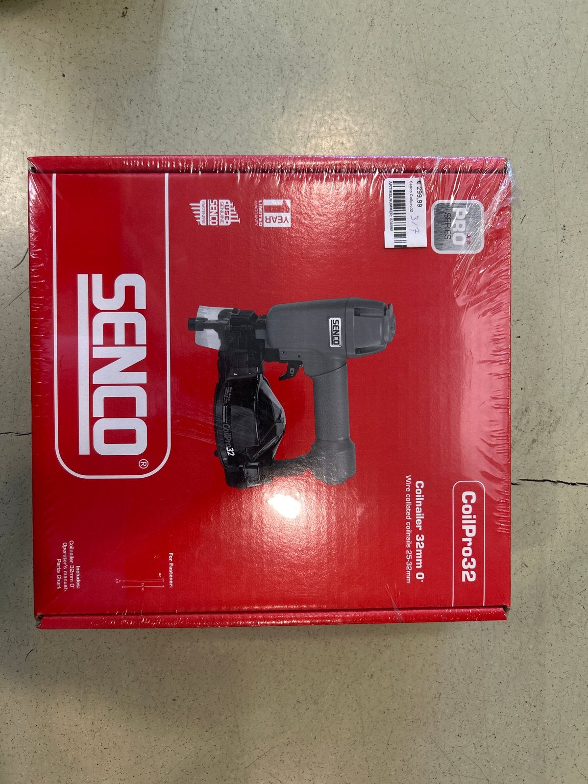 Senco CoilPro32 Coilnailer - Nieuw in doos, Nieuw, Ophalen of Verzenden, Nvt, Nvt