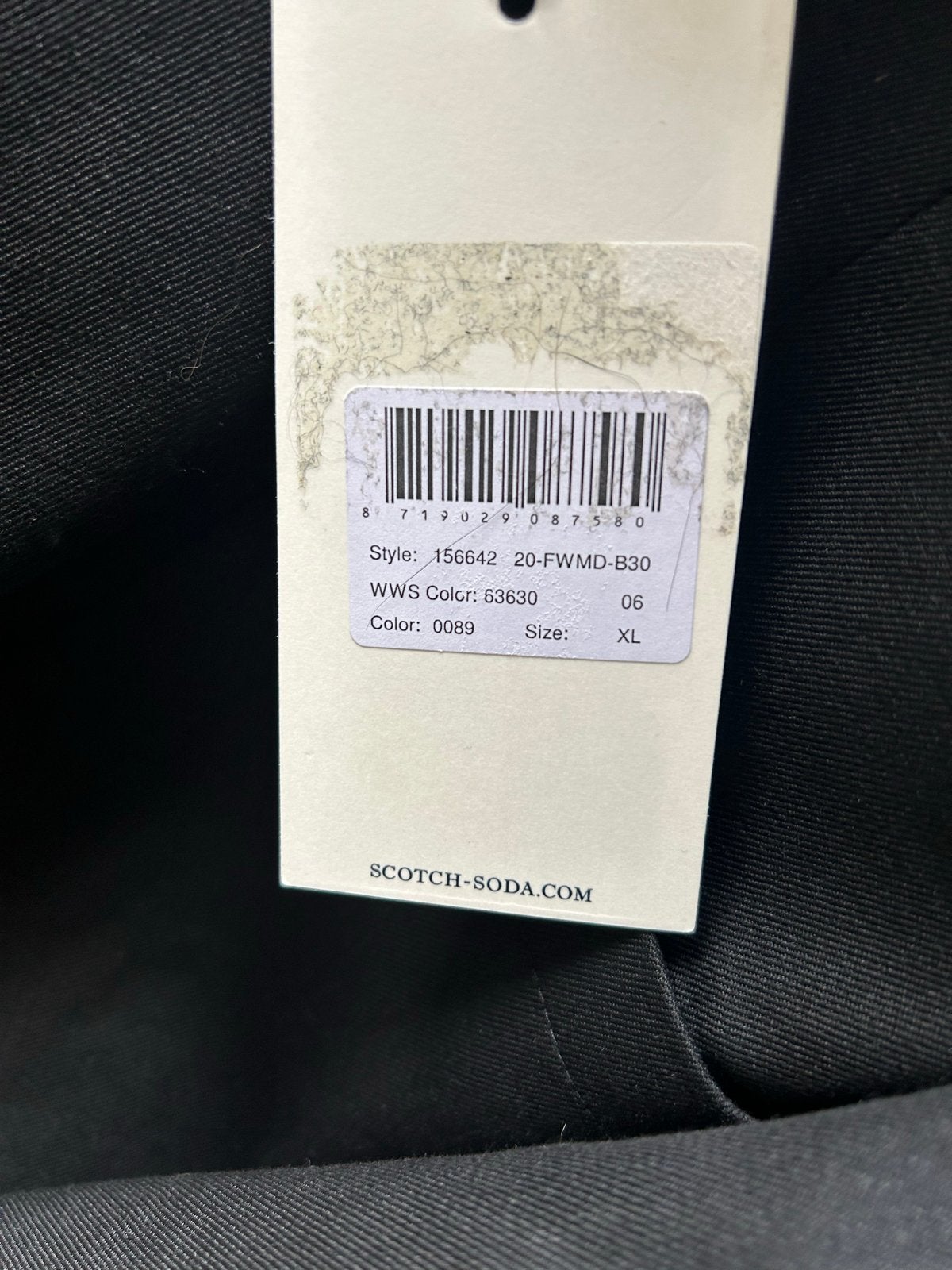 Scotch & Soda Zwart Colbert Nieuw met kaartjes, Ophalen of Verzenden, Nieuw, Maat 56/58 (XL), Zwart