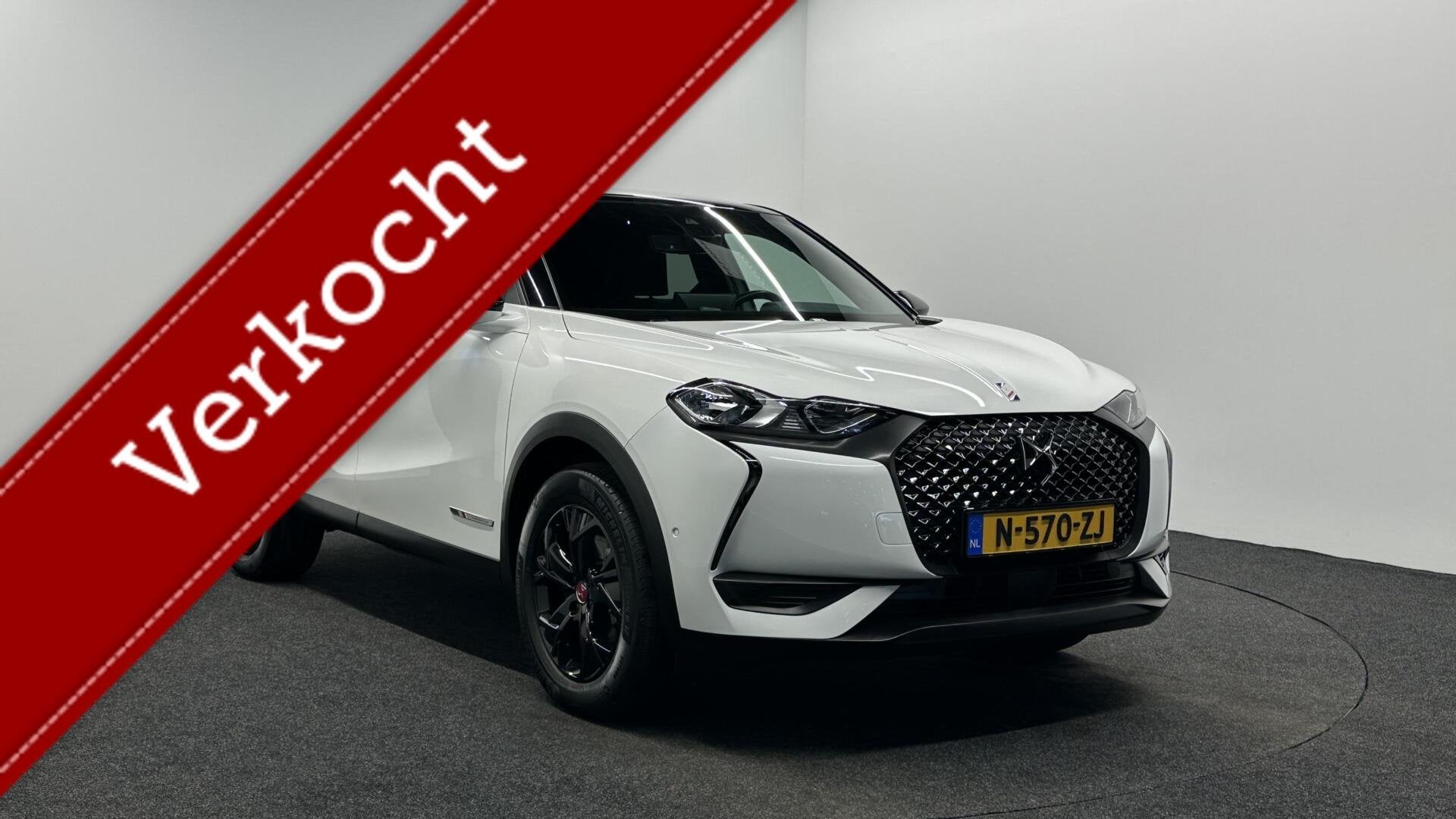 Ds 3 Crossback E-Tense Performance Line 50 kWh 97 % SOH 3 Fa, Auto's, 136 pk, Gebruikt, Met garantie (alle), 320 km
