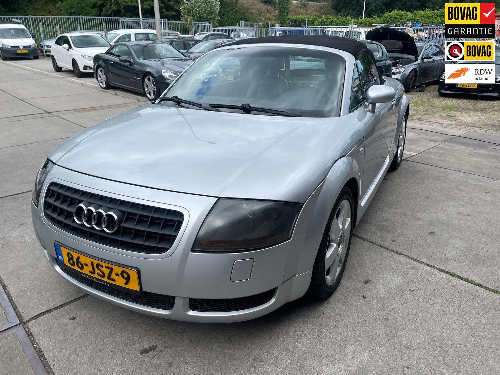 Audi TT Roadster 1.8 5V Turbo, Auto's, Voorwielaandrijving, TT, Gebruikt, Zwart