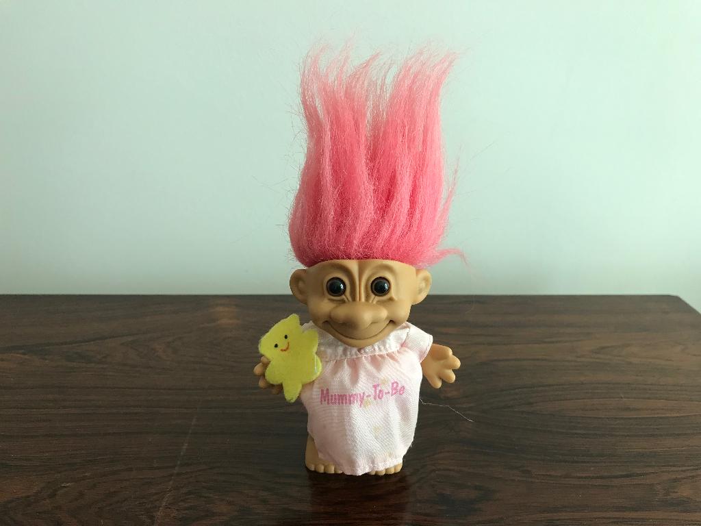 “ zwanger “ Troll trol Russ Mommy to be, Ophalen of Verzenden, Gebruikt