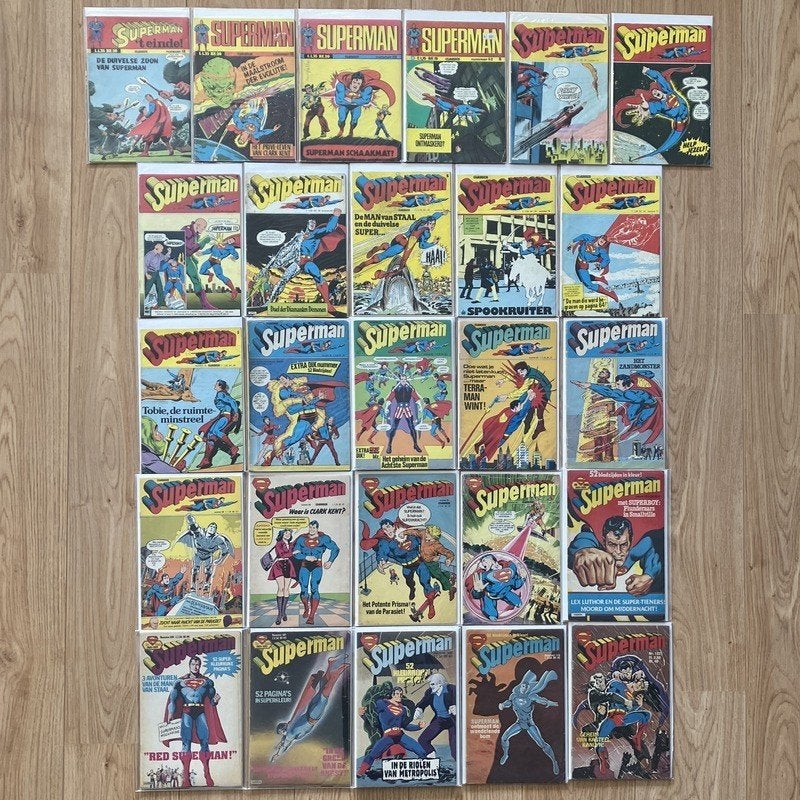 Batman, Superman classics en Batman Magazines, Boeken, Strips | Comics, Gelezen, Meerdere comics, Europa, Ophalen of Verzenden