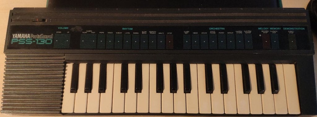 Yamaha PSS-130, Ophalen of Verzenden, Gebruikt, 61 toetsen, Yamaha