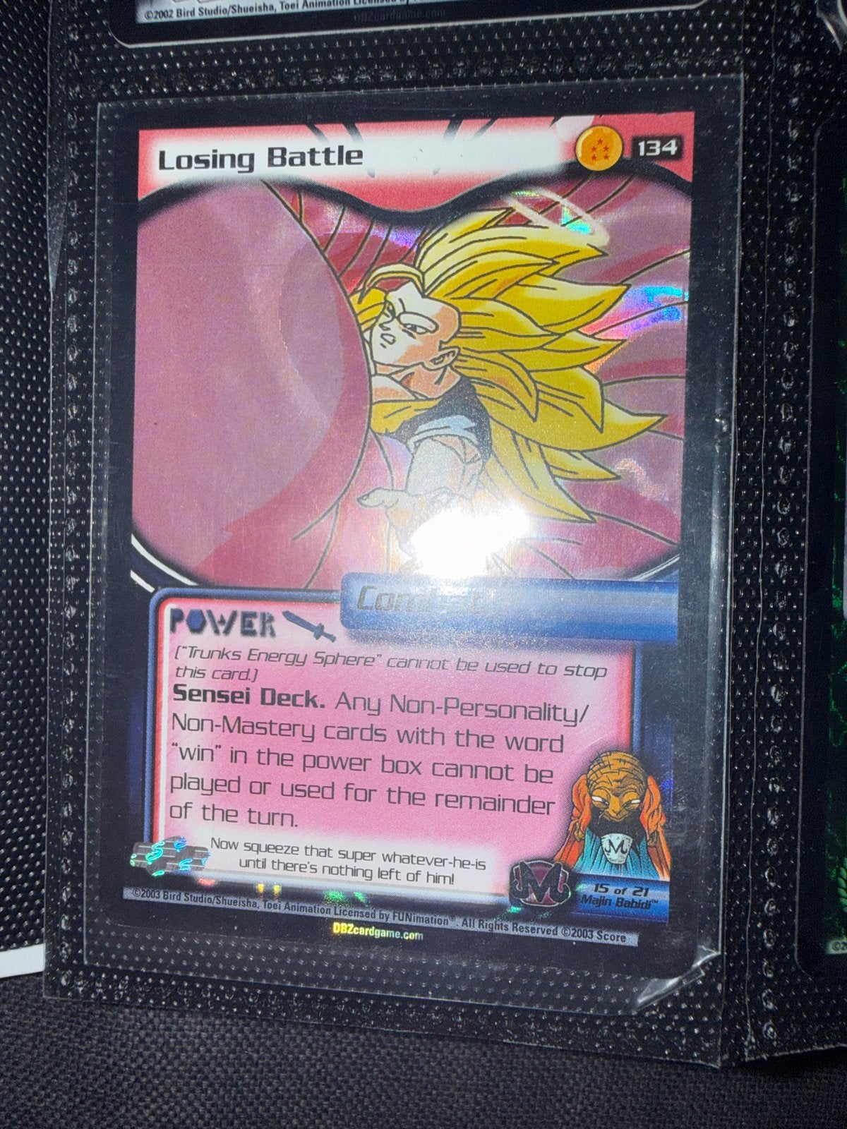 Dragon Ball Z TCG: Losing Battle (134) - Super Saiyan 3, Ophalen of Verzenden, Zo goed als nieuw