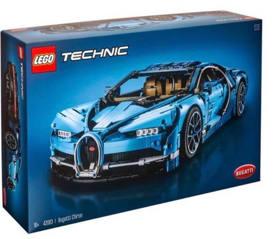 Lego Technic 42083 Bugatti Chiron - Nieuw in doos, Ophalen of Verzenden, Nieuw