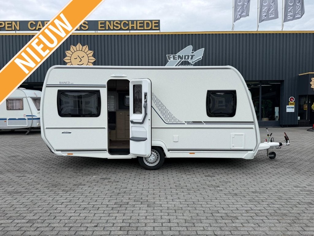 Fendt Bianco Activ 445 SFB, Caravans en Kamperen, Overige typen, Bedrijf, Fendt, 5 tot 6 meter