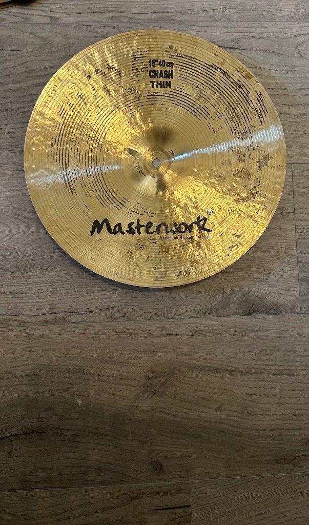 Masterwork cymbalen te koop, Verzenden, Gebruikt, Overige merken