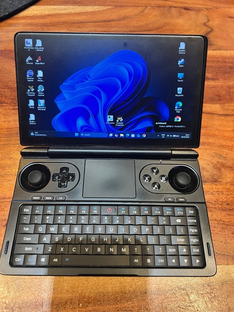 GPD WIN Mini 2025 8840U – mini pc - game pc– dual boot, Ophalen of Verzenden, GPD, Gebruikt
