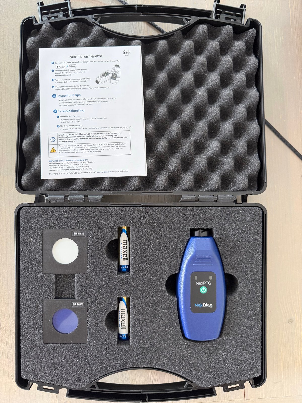 Nieuw! NexPTG Professional lakdiktemeter (ca. 3/4 maanden ou, Auto diversen, Autogereedschap, Nieuw, Ophalen