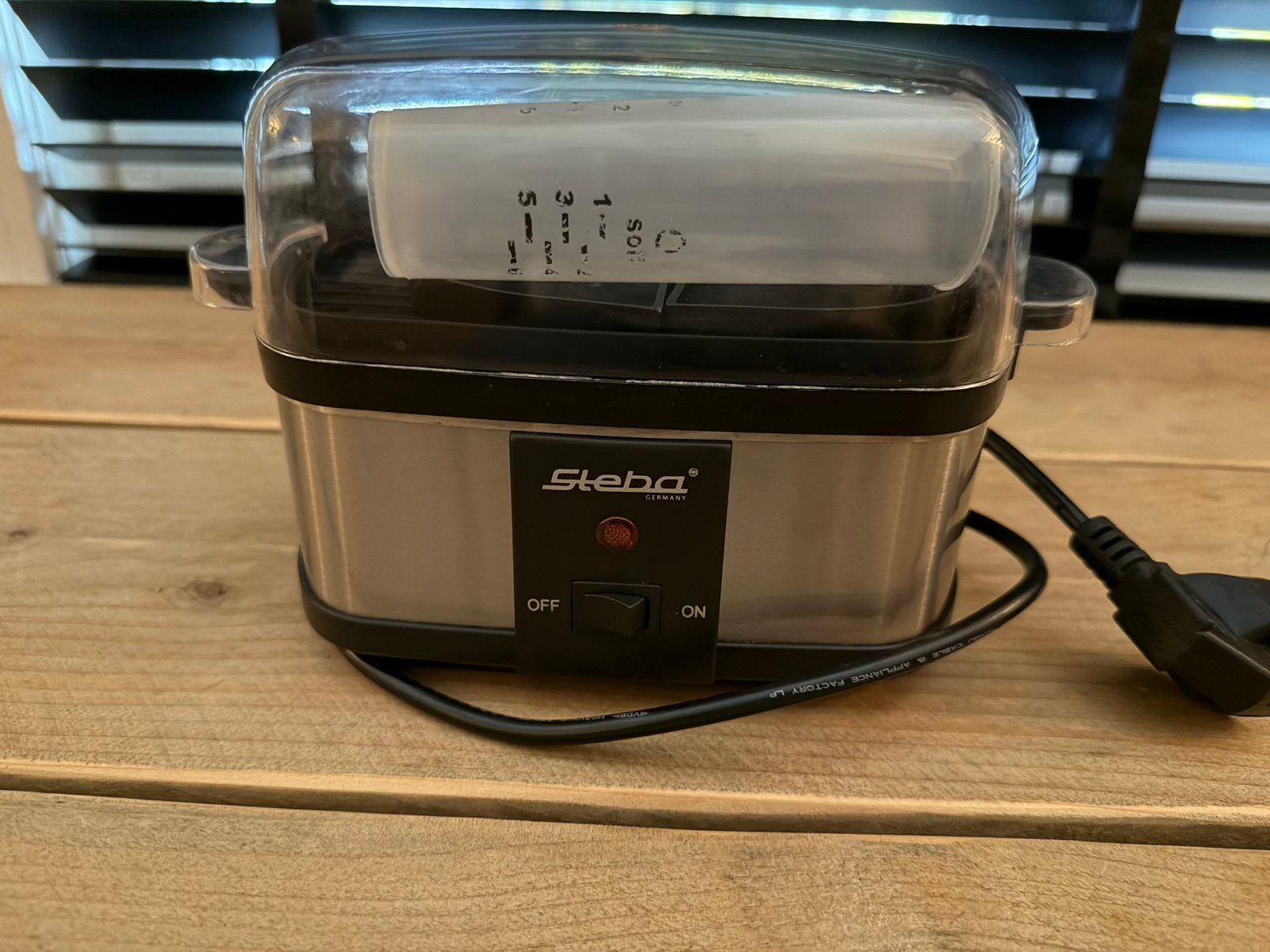 Steba Eierkoker met extra opzetstukken, Ophalen of Verzenden, Zo goed als nieuw