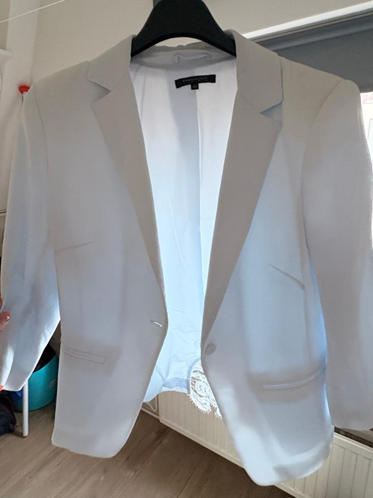 Patrizia Pepe Blazer met Kanten Detail - Maat 46, Maat 38/40 (M), Overige kleuren, Ophalen of Verzenden, Jasje