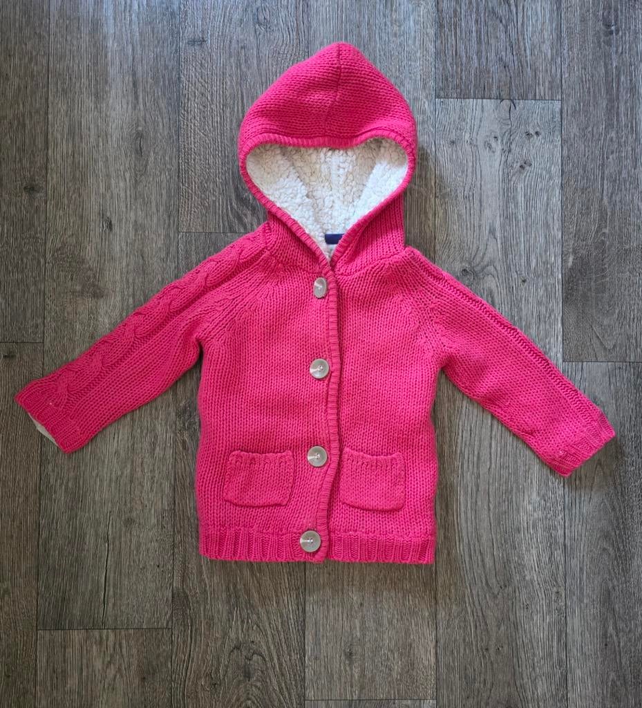 Meisjes  vest met capuchon maat 98/104, Gebruikt, Meisje, Trui of Vest, Ophalen of Verzenden