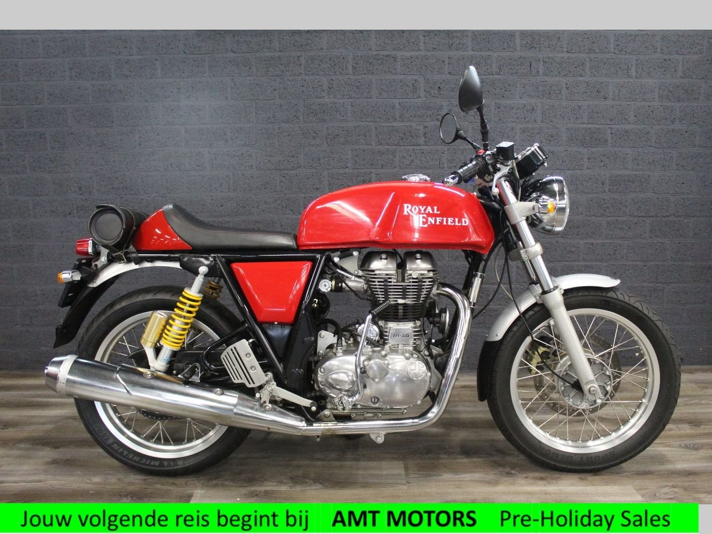 ROYAL ENFIELD CONTINENTAL GT535 (bj 2014) A2 Geschikt, Motoren, Motoren | Royal Enfield, 535 cc, Bedrijf, Onbekend, Overig