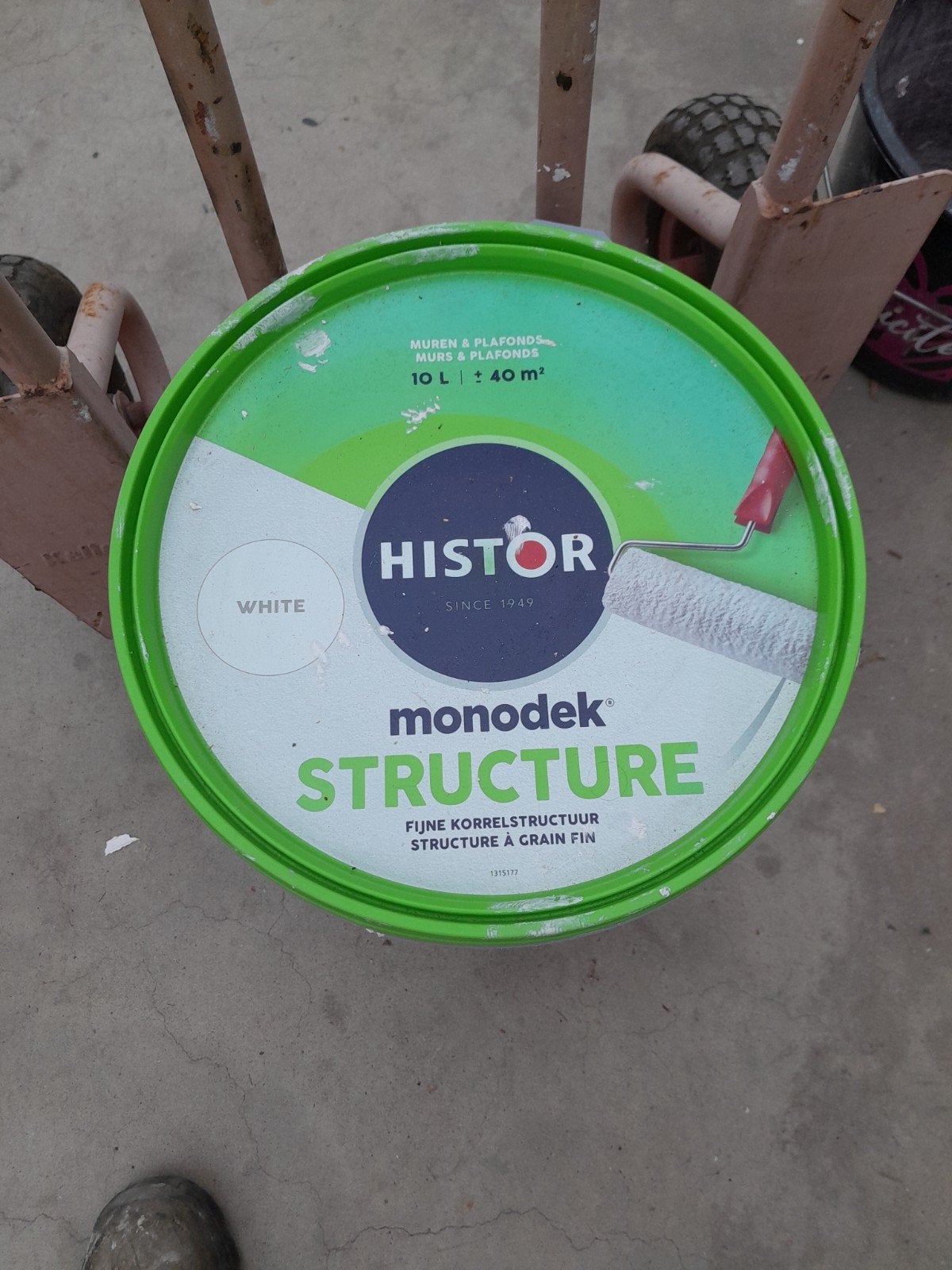 Emmer Histor monodek structure, Ophalen of Verzenden, Nieuw, Wit