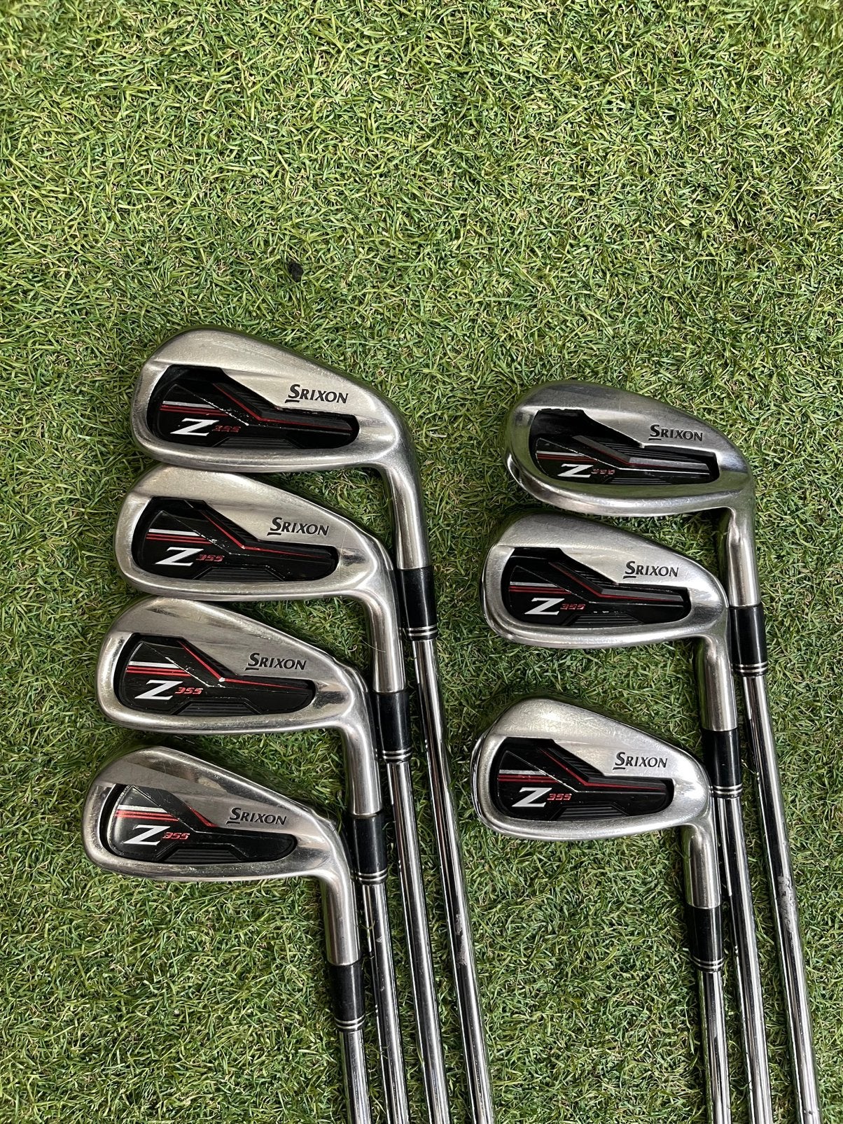 Srixon Z355 ijzerset 4 6 t/m 9, pw,sw (stiff), Sport en Fitness, Overige merken, Set, Gebruikt, -