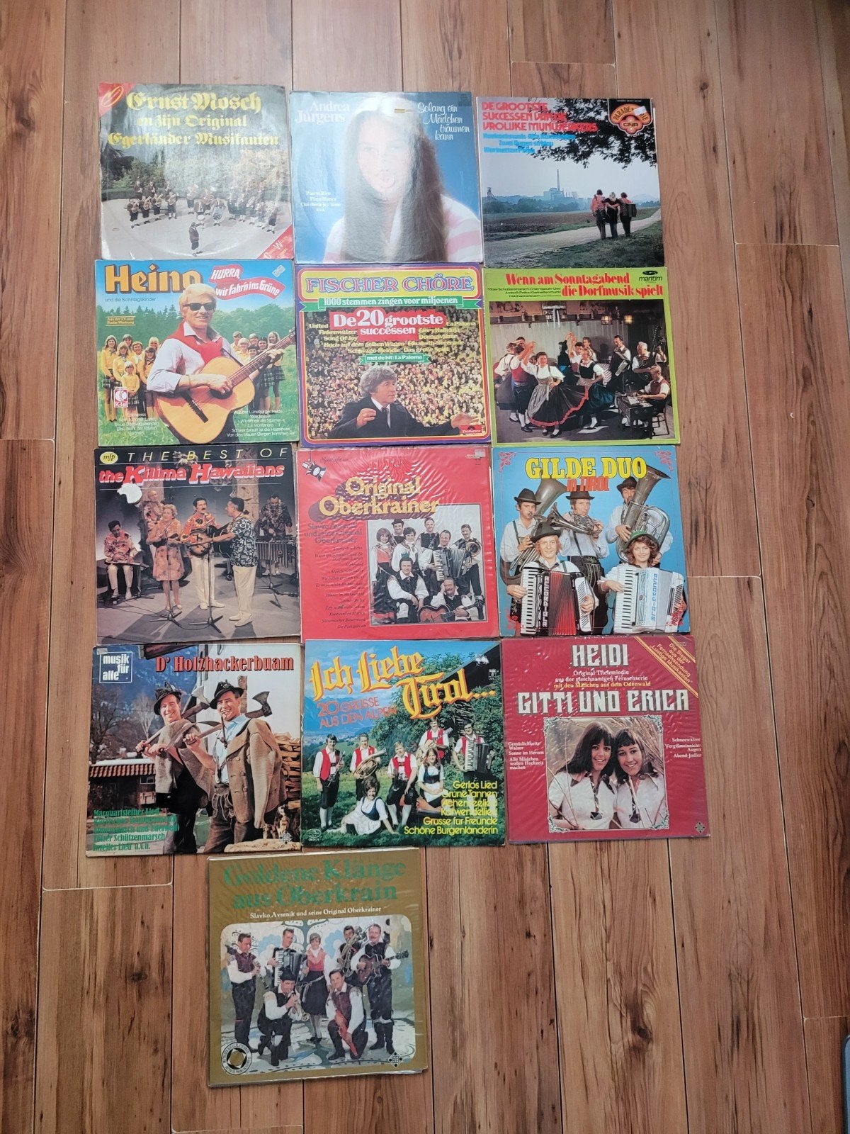 13 lp's Duits  / instrumentaal, Ophalen, Gebruikt, Overige formaten