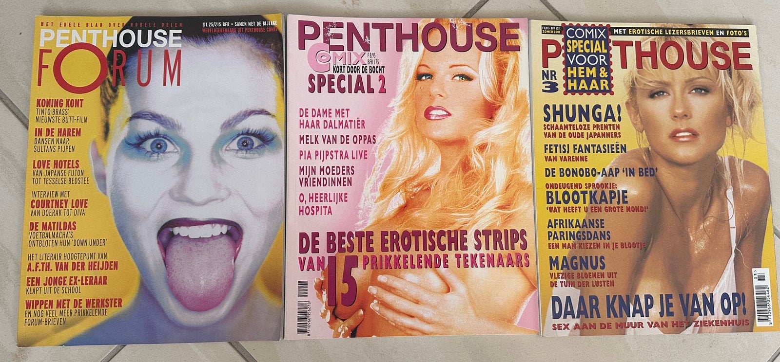Penthouse forum & Penthouse special, Boeken, Tijdschriften en Kranten, Ophalen, Zo goed als nieuw, Glossy
