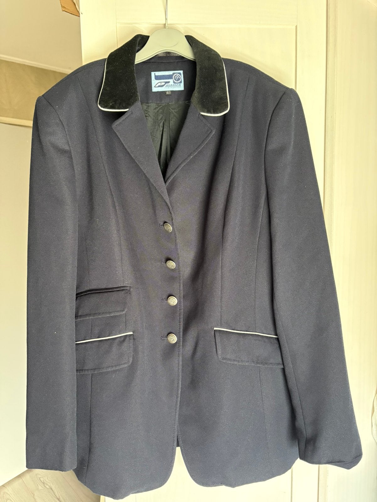 Donkerblauw rijjasje mt 42 - NIEUW, Dieren en Toebehoren, Blauw, Dressuur, Overige merken, Nieuw