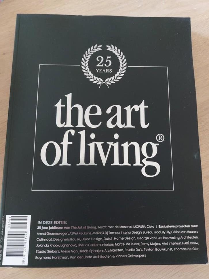 The art of living 25 years, Ophalen of Verzenden, Zo goed als nieuw, Overige typen