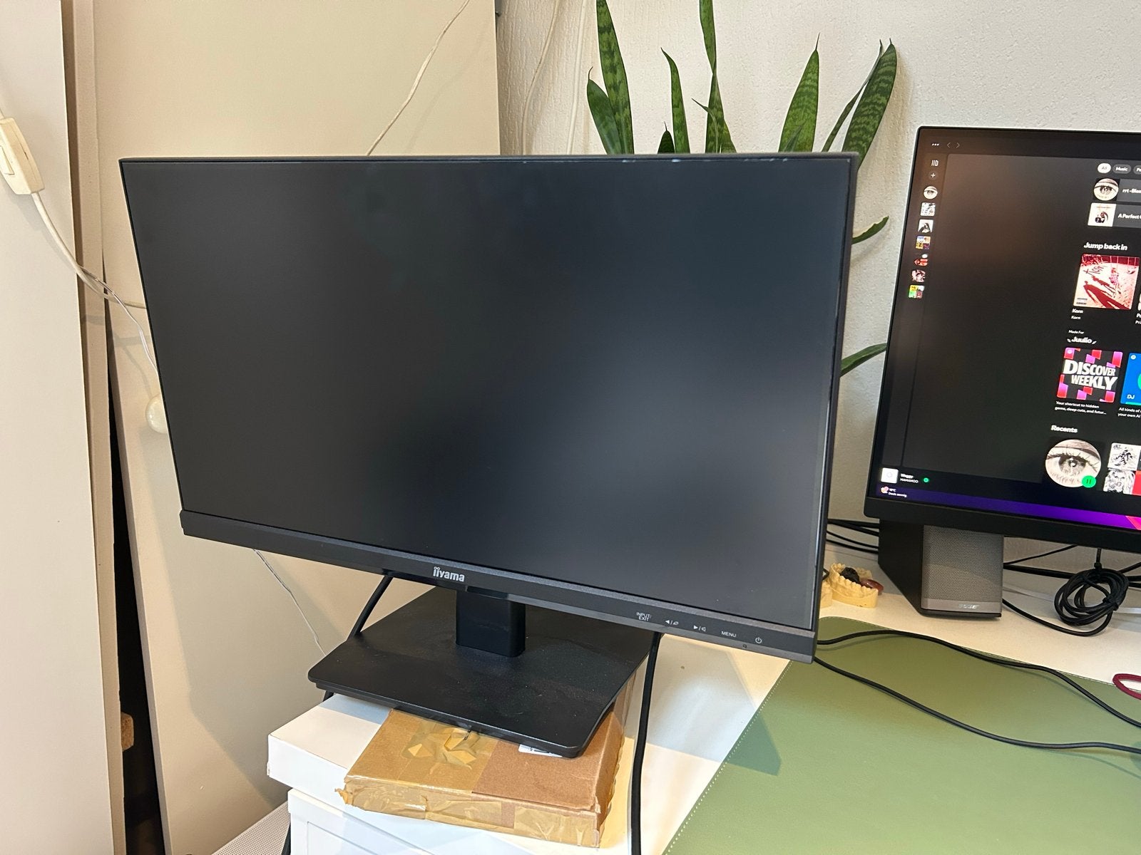 Iiyama monitor tweedescherm, Ophalen, Gebruikt, Full HD, 60 Hz of minder