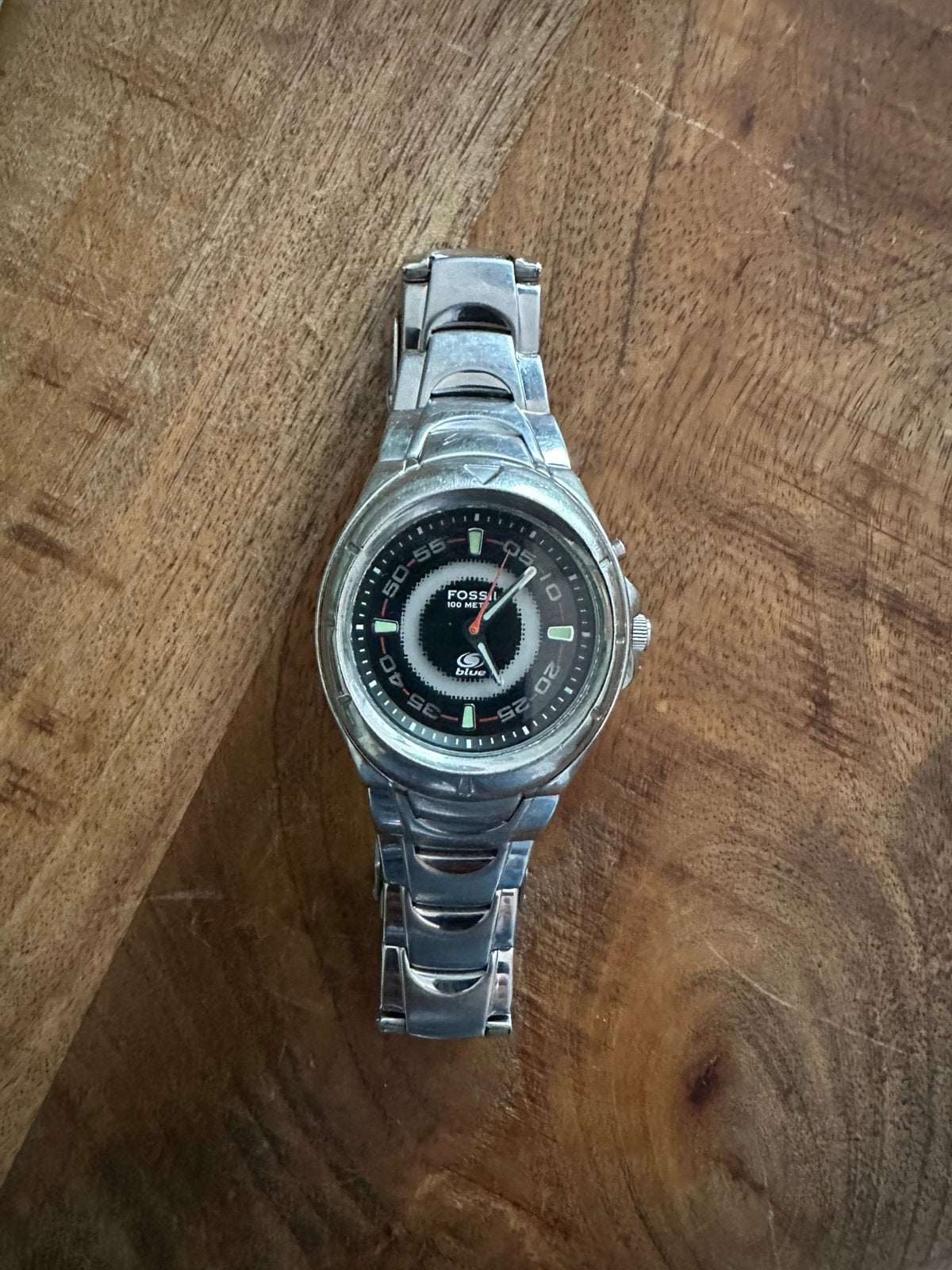 Fossil, Sieraden, Tassen en Uiterlijk, Horloges | Heren, Staal, Gebruikt, Staal, Polshorloge