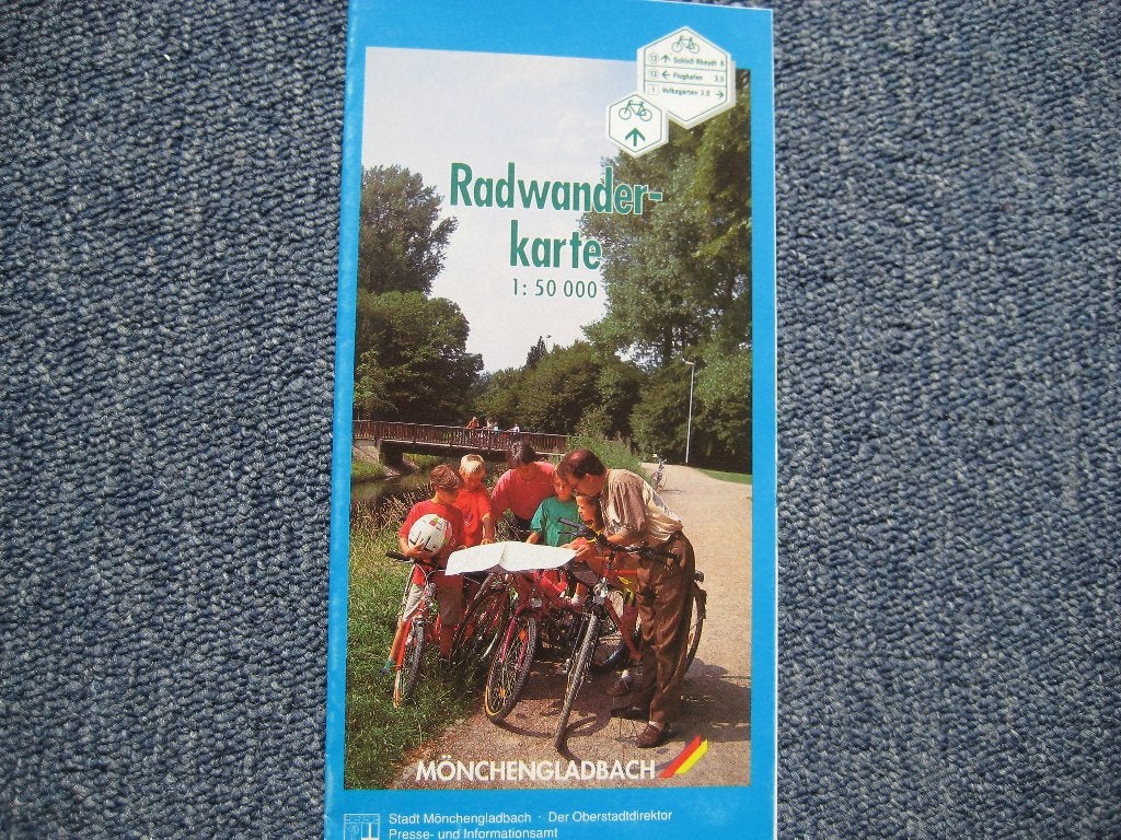 Radwanderkarte Mönchengladbach, Verzenden, Nieuw, Landkaart, Duitsland