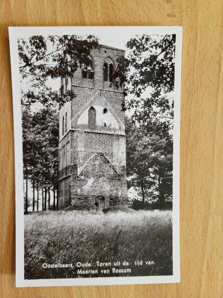 ansicht OOSTELBEERS oude toen, Ophalen of Verzenden, Voor 1920, Noord-Brabant