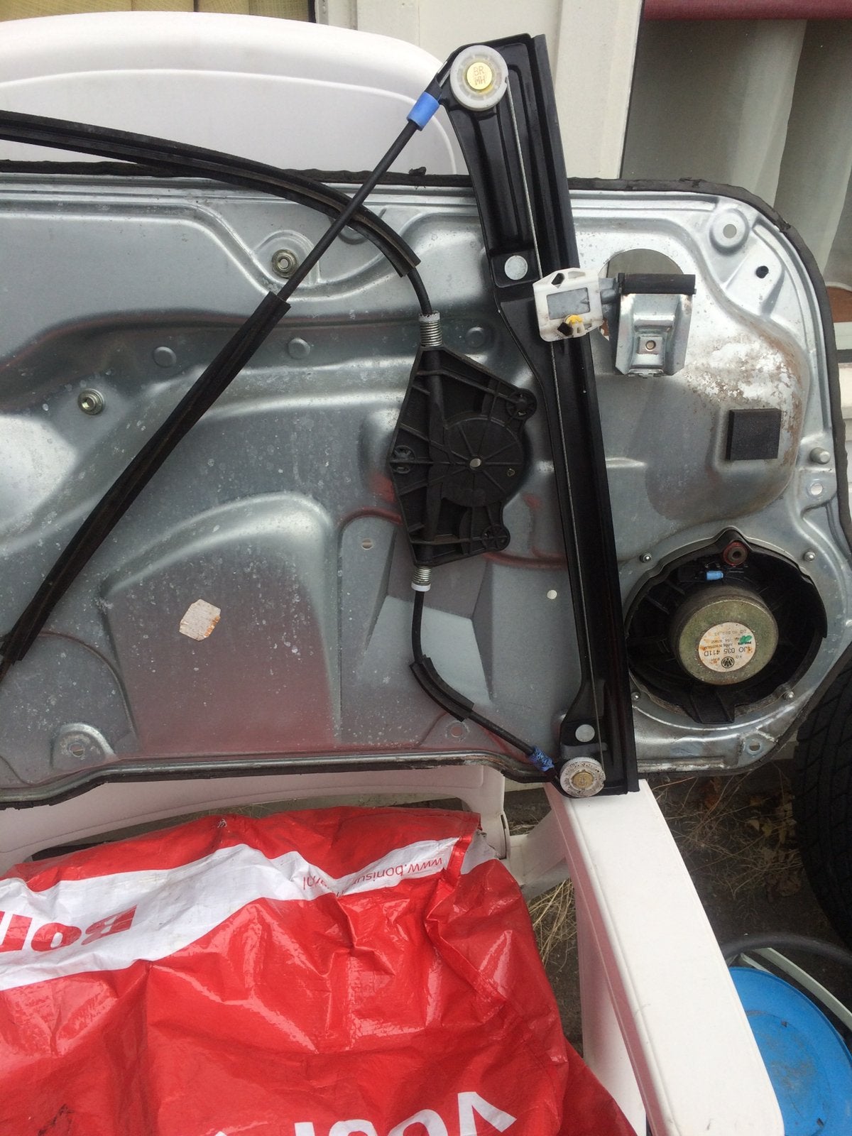 Raam mechanisme Golf 4 IV RECHTS 2 drs elektrische, Auto-onderdelen, Ophalen of Verzenden, Gebruikt, Volkswagen