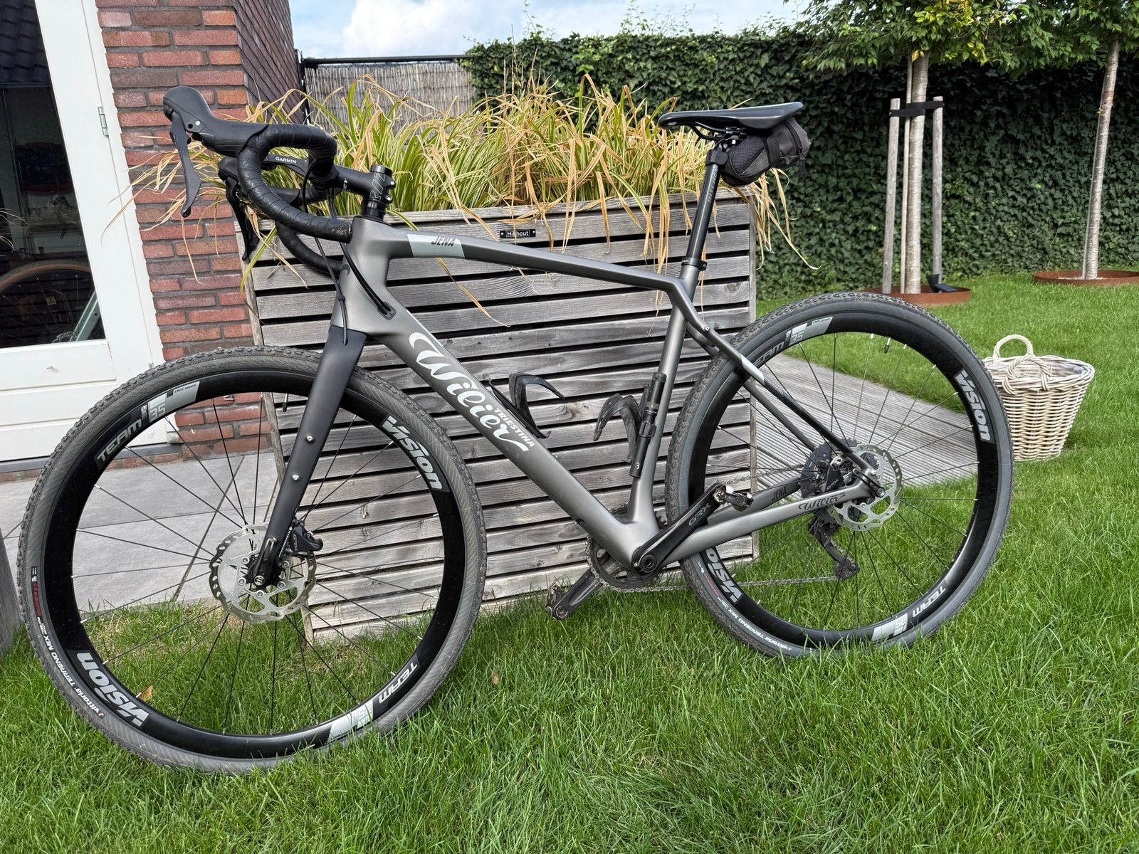 Wilier Jena Gravelbike -GRX1x11 -ketting/banden top - Maat L, 28 inch, Gebruikt, Carbon, 10 tot 15 versnellingen