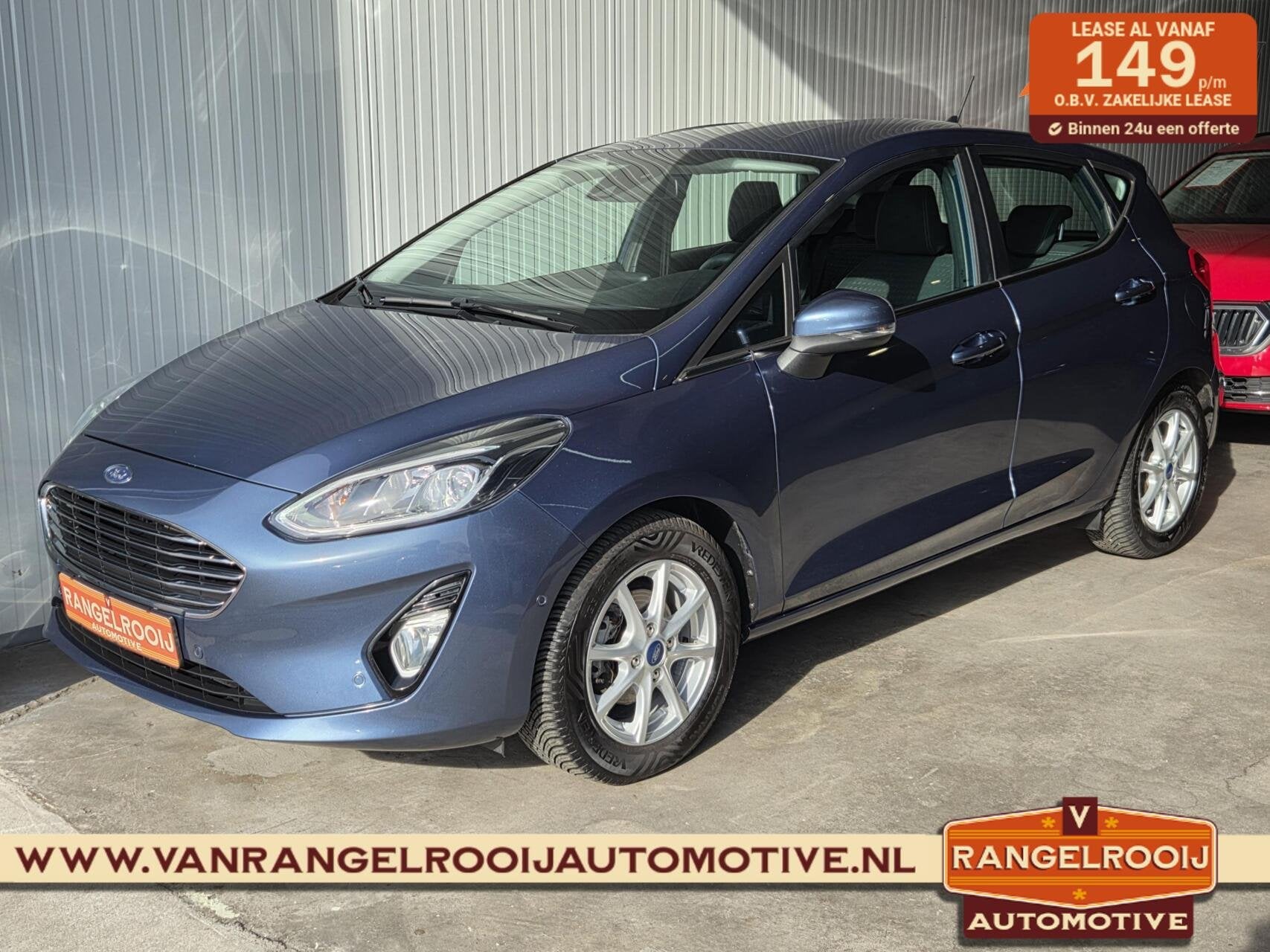 Ford Fiesta 1.0 EcoBoost Titanium, winterpack, clima, pdc v+, Auto's, Ford, Voorwielaandrijving, 94 pk, Gebruikt, 580 kg