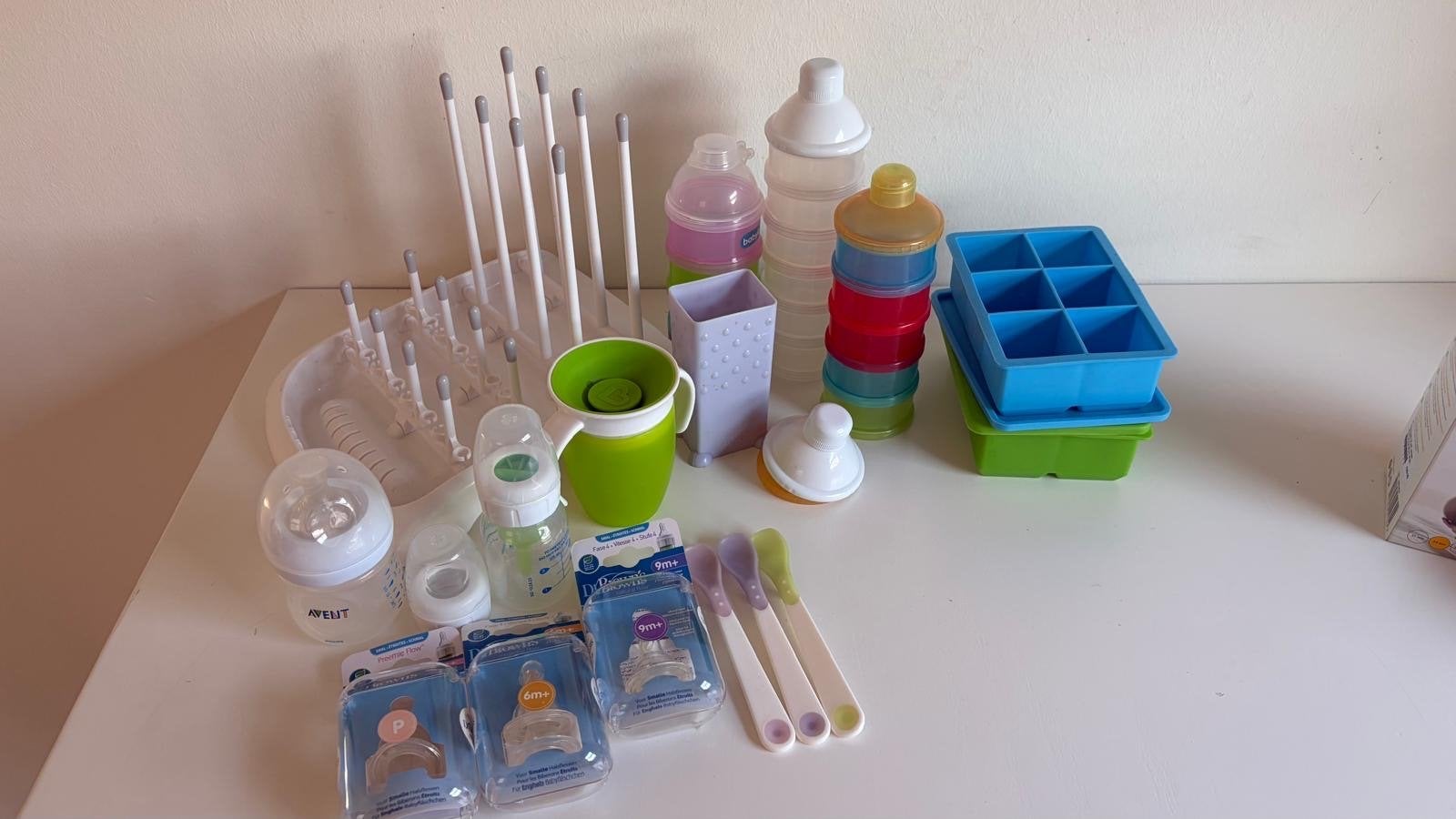 Babyvoeding en flesjes starterspakket, Ophalen, Gebruikt, Philips Avent, Babyfles