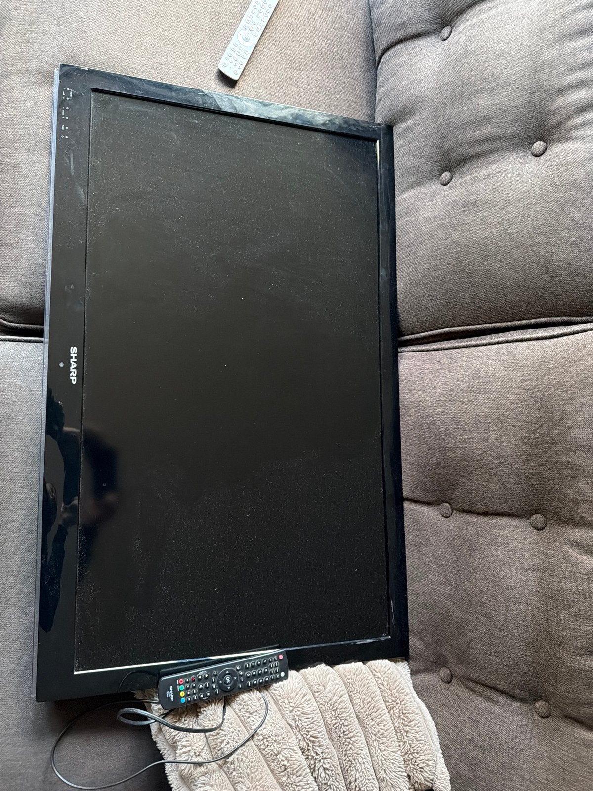 Sharp TV 43 inch met afstandsbediening (zonder voet), Gebruikt, 50 Hz, Ophalen of Verzenden, 100 cm of meer