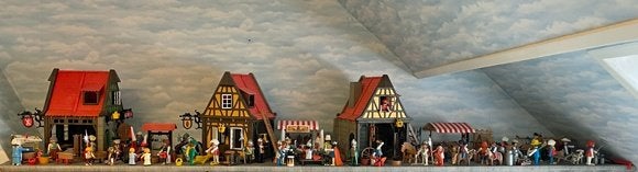 Playmobil middeleeuws straatje, Ophalen, Zo goed als nieuw, Overige typen