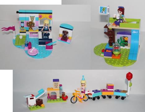 4 Lego Friends setjes, hond, konijn en 2 hamsters, Compleet, Lego, Friends, Ophalen of Verzenden