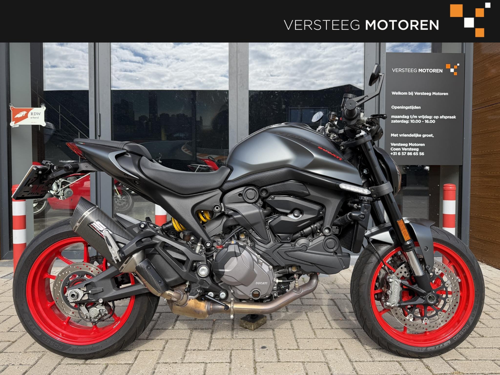 Ducati Monster 937 SC Projects NL Motor 1ste eig, Motoren, Ducati North Europe B.V., Maanweg 174
2516 AB  Den Haag, NL, Meer dan 35 kW