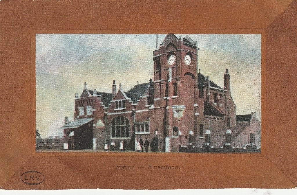 Amersfoort      Station, Ophalen of Verzenden, Voor 1920, Ongelopen, Utrecht
