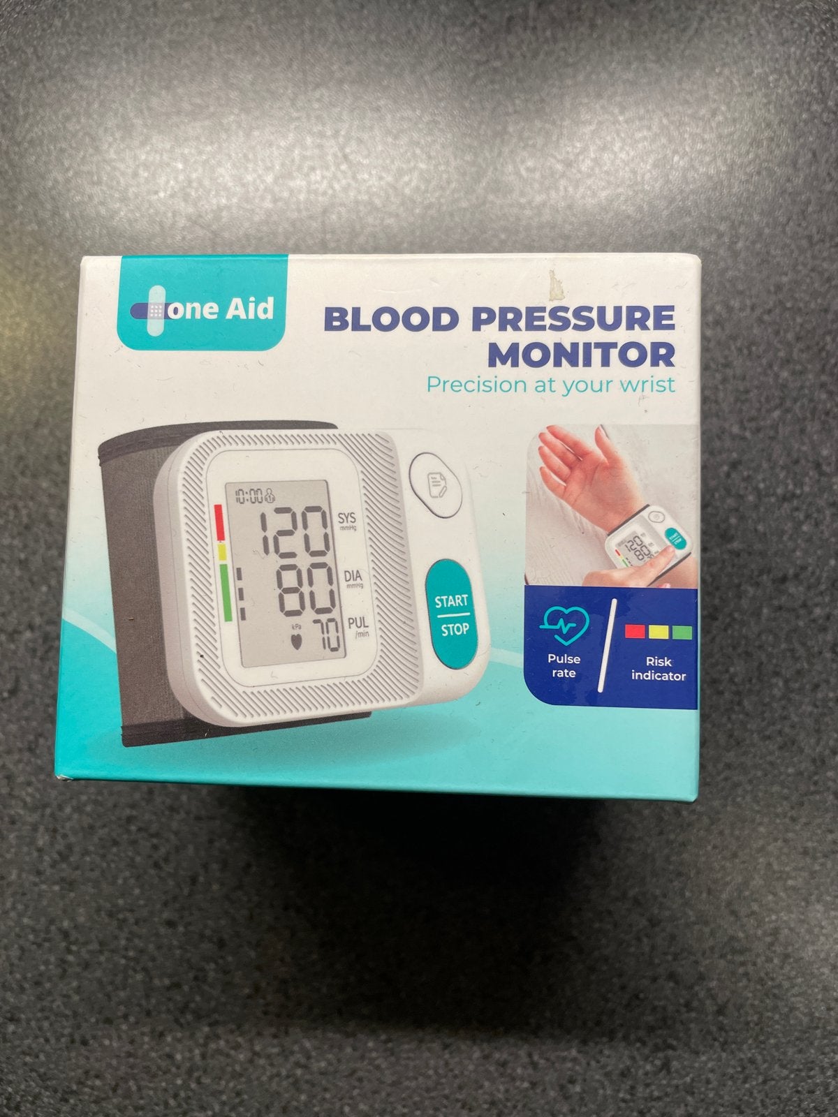 One Aid Bloeddrukmeter voor de pols, Ophalen of Verzenden, Nieuw, Overige typen
