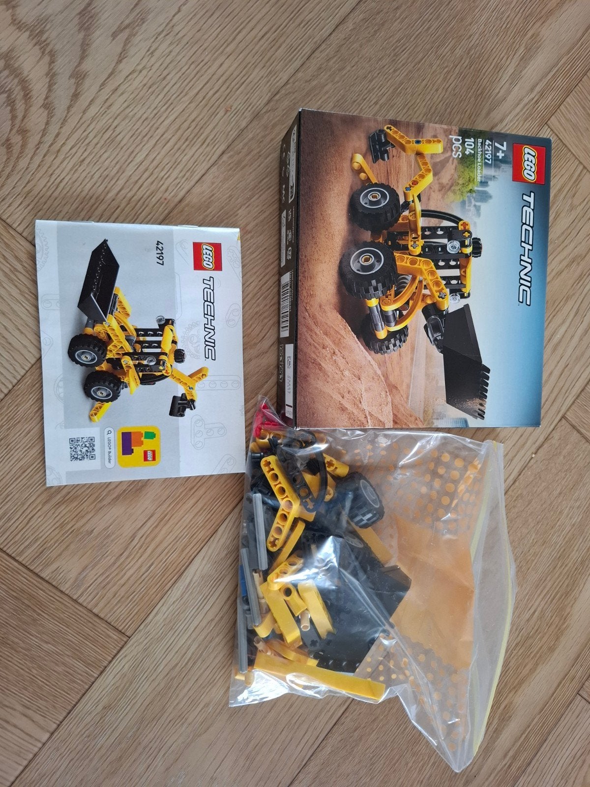 LEGO Technic 42197 Backhoe Loader - Nieuw in doos, Ophalen, Lego, Nieuw, Technic