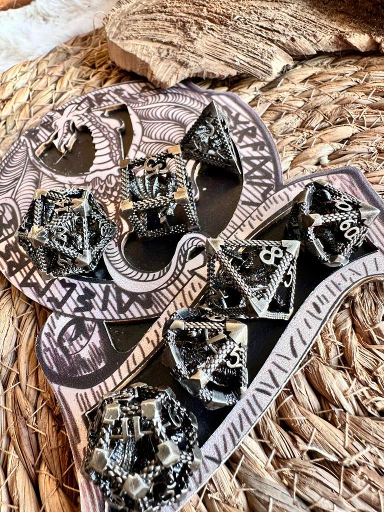 DND Dice / D&D Dice / Heavy Duty / Draken / Nieuw, Ophalen of Verzenden