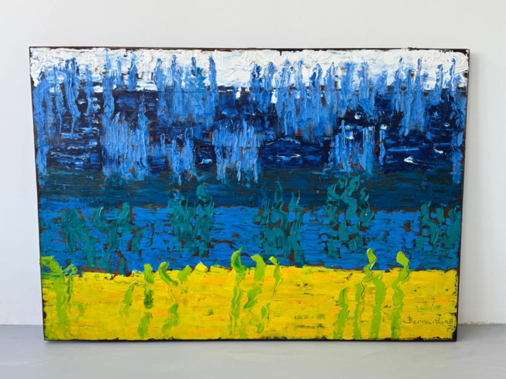 BERNARD DE BAGES / LE MARIN / 130x90cm / T.E.A.B., Antiek en Kunst, Ophalen